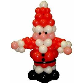 Фигура из шариков Дед Мороз