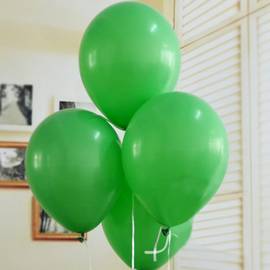 Шар пастель Зеленый 135 с гелием
